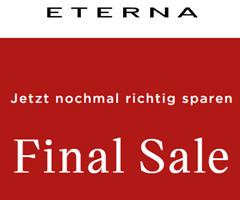 Eterna: 25% Extra-Rabatt auf reduzierte Artikel ab 49€ Bestellwert
