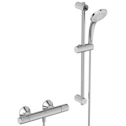 [nur heute] Ideal Standard CeraTherm T25 Duschgarnitur mit Thermostat A7203AA für 95,90€ (VG: 143,57€)