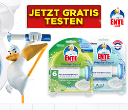 WC-Ente Frische Siegel Halter Dank Erstattung kostenlos testen