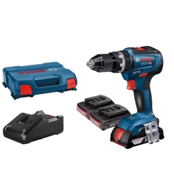 Bosch Professional Akku-Schlagbohrschrauber GSB 18V-55 + 3 x 2,0 Ah Akku + Koffer und Ladegerät für 155,90€ (VG: 191,99€)
