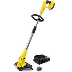 Akku Rasentrimmer Kärcher LTR 18-30 mit Akku und Schnellladegerät für 103,25€ (Vergleich: 134,86€)