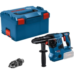 Bosch Professional 18V System Akku-Bohrhammer GBH 18V-28 CF (mit SDS plus, 3,3 J Schlagenergie, inkl. Schnellspannbohrfutter, in L-BOXX) für 285,07€ (VG: 335,38€)
