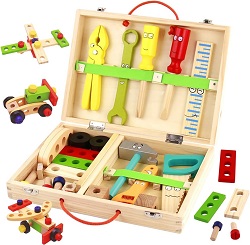 34-teiliges Tonze Holzspielzeug-Set für 22,99€ (Vergleich: 35,93€)