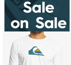 25% Extra-Rabatt auf alle Sale Produkte bei QUIKSILVER