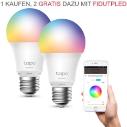 2 für 1 auf TP-Link Tapo Wi-Fi LED-Leuchtmittel (B-Ware)
