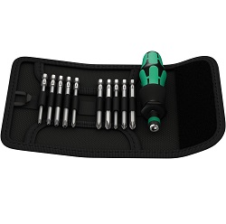 11-teiliges Werkzeug-Set Wera Kraftform Kompakt 41 für 26,58€ (Vergleich: 32,08€)