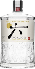 ROKU GIN | 6 japanische Botanicals, 43% Vol | 700ml Einzelflasche für 19,75€ (VG: 26,85€)