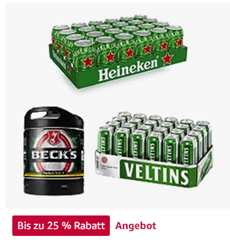 Amazon: Bier im Angebot, so z.B. San Miguel für 15,99€