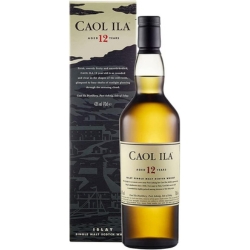 Caol Ila 12 Jahre Single Malt Whisky in Geschenkverpackung (0,7l, 43%) für 34,19€ (VG: 45,89€)