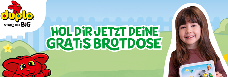 Lego Duplo Produkte für mindestens 20€ kaufen und eine kostenlose Brotbox erhalten