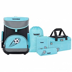 5-teiliges Kinder Schulranzen Set Muwo Lil Leo für 53,94€ (Vergleich: 61,94€)