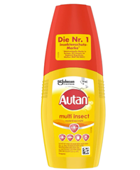 Autan Multi Insect Pumpspray, Multi-Insektenschutz vor Mücken, Stechfliegen und Zecken, 1er Pack (1 x 100 ml) für 5€