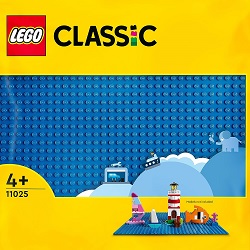 Lego Classic Blaue Bauplatte mit 32×32 Noppen (11025) für 6,90€ (Vergleich: 9,38€)