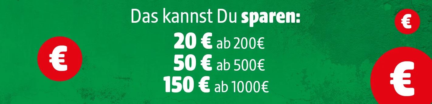[nur heute] Hagebau: bis zu 150€ Rabatt auf eure viele ausgewählte Artikel
