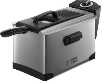 Russell Hobbs 19773-56 Fritteuse (Edelstahl, 3,2l, 130-190°C, 1800W) für 29,99€ (VG: 39,39€)