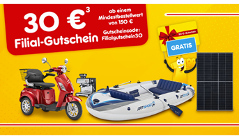Netto: für 150€ online einkaufen und 30€ Filiale Gutschein erhalten