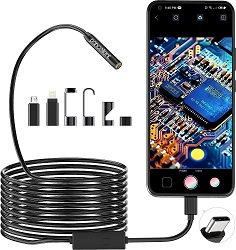 Pancellent Endoskop- und Inspektionskamera HD 1.920 mit LEDs für 23,94€