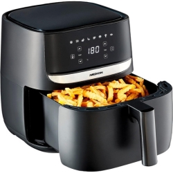 MEDION E50 XL Heißluftfritteuse (5,7 Liter Frittierkorb, ca. 1700 Watt) für 66,29€ (VG: 84,99€)