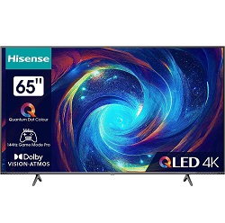 65 Zoll 4K UHD QLED Fernseher Hisense 65E7KQ Pro für 799€ (Vergleich: 954,80€)