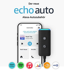 Der neue Echo Auto (2. Gen.) – Nimm Alexa mit auf die Fahrt für 39,99€