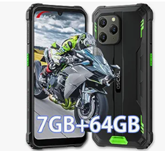 OSCAL S70Pro Outdoor Handy (2,3GHz Octa-Core Prozessor, 6580mAh Akku, 13MP Kamera, 3 Kartenfächer, NFC/OTG/GPS, IP68&IP69K) für 113,99€