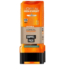 2 x 400 ml Hydra Energy – L’Oréal Paris Men Expert Duschgel für Männer für 4,24€ (VG: 6,89€)