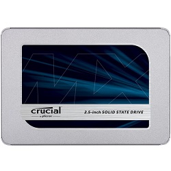 2,5 Zoll interne SSD Crucial MX500 SATAIII 3D (4TB) für 174,13€ (Vergleich: 190,79€)