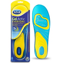 Scholl GelActiv Einlegesohlen Everyday für Freizeitschuhe (Größe: 40-46,5) für 6,74€ im Sparabo (Vergleich: 10,99€)