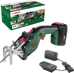 18 Volt Bosch Akku-Gartensäge Keo mit Akku und Ladegerät für 99,99€ (Vergleich: 119,95€)