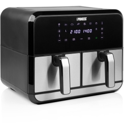 Princess Heißluftfritteuse mit Doppelkammer mit 2 x 4L Fassungsvermögen für 102,99€ (VG: 139,94€)