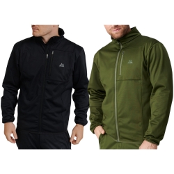 DANISH ENDURANCE Softshelljacke, Schwarz oder Grün (Gr.: M, L) für 21,98€ (VG: 58,95€)