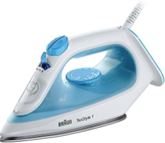 Braun TexStyle 1 Dampfbügeleisen SI 1050BL–Bügeleisen für 25,99€