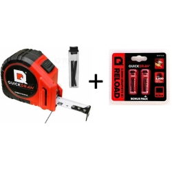 Quick Draw Maßband 8m mit Bleistiftmarker + Ersatzminen für 9,99€ (VG: 18,99€)
