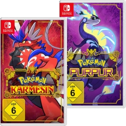 Pokémon: Karmesin oder Purpur (Nintendo Switch) je ab 29,99€
