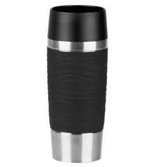 Emsa Travel Mug Waves Isolierbecher N20105 | 0,36 L | bis zu 4h heiß und 8h kalt für 15,99€