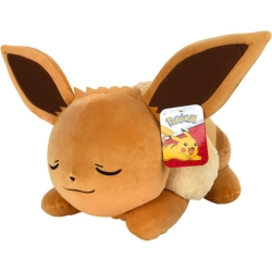 Pokémon Plüschfigur – schlafender Evoli, 45cm für 40,63€ (VG: 57,28€)
