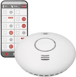 Rauch-und Hitzewarnmelder Brennenstuhl Connect WiFi WRHM01 mit App-Benachrichtigung für 23,99€ (Vergleich: 27,98€)