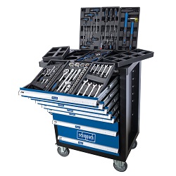 70-teiliger Werkzeugwagen Scheppach TW1100 für 362,94€ (Vergleich: 439,94€)