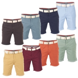 riverso Herren Chino Shorts in diversen Farben mit Gürtel (Gr.: W30 – W42) für 23,96€ (VG: 34,94€)