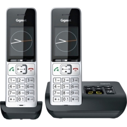 Gigaset COMFORT 500A Duo Schnurloses DECT-Telefon (Mobilteile: 2 Stück) für 72,94€ (VG: 91,39€)