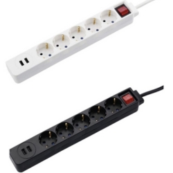 Hama 5fach Steckdosenleiste mit 2x USB Mehrfachstecker für 8,99€ (VG: 16,99€)