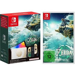 Nintendo Switch OLED The Legend of Zelda TotK Edition und Tears of the Kingdom ab 364,99€ (Vergleich: 405,84€)
