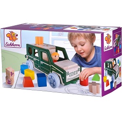 Eichhorn Auto mit Steckbausteinen (100002080) für 7,50€ (Vergleich: 29,99€)