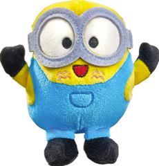 Schmidt Spiele 42725 Despicable Me/Minions, frecher Bob, Plüschfigur, 14 cm für 4,84€
