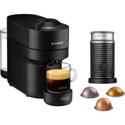 DeLonghi ENV90.B Vertuo Pop Nespresso Kapselmaschine + Aeroccino 3 Milchschäumer für 69,90€ (VG: 89,90€)