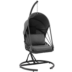 Hängesessel Bassagi Garden Ilva Blu mit Gestell und Kissen für 120,95€ (Vergleich: 159,75€)