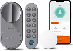 Lockin Smartes Türschloss G30 mit Keypad Pro, WLAN & App-Steuerung, Auto-Lock, Alexa- & Google-kompatibel für 169,99€