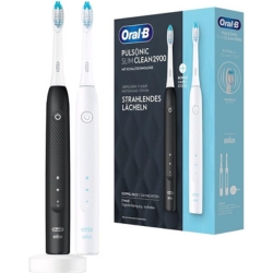 2er Pack Oral-B Pulsonic Clean 2900 elektrische Schallzahnbürste für 56,99€ (VG: 64,61€)