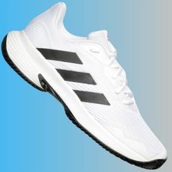 Adidas Courtjam Control Bounce Tennisschuhe / Sneaker, Weiß für 43,94€ (VG: 75,23€)