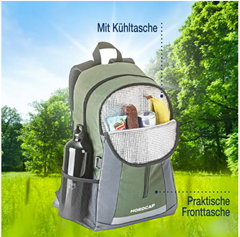 Vorteilshop: gratis Nordcap Rucksack mit Kühlfach & 21% Rabatt ab ca. 40€ Bestellwert